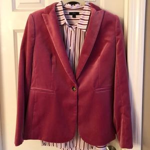 J Crew Velvet Blazer 8